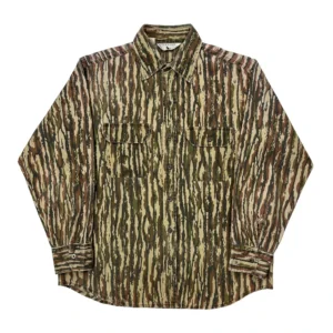 Made In USA Black Duck Camo Shirt - Large Camo Cotton