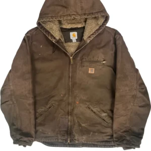 Carhartt Jacket - XL Brown Cotton