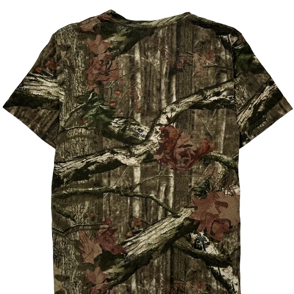 Wolf River Campground Unbranded Camo T-Shirt - XS Camo Cotton - Image 3